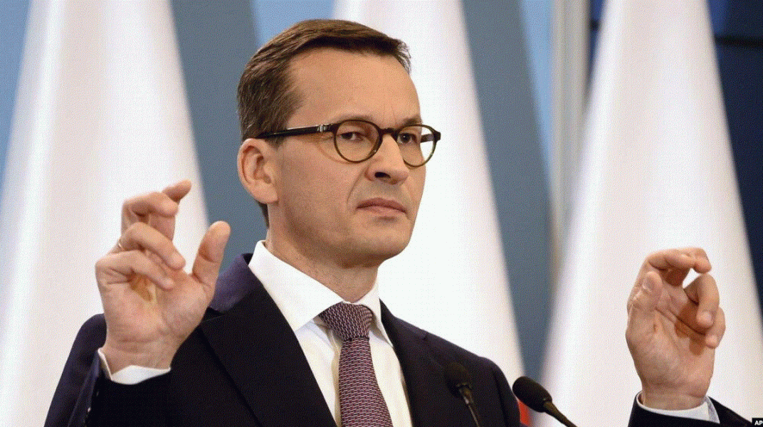 Ministerský předseda Polska Mateusz Morawiecki Ministerský předseda Polska Mateusz Morawiecki - 42TČen