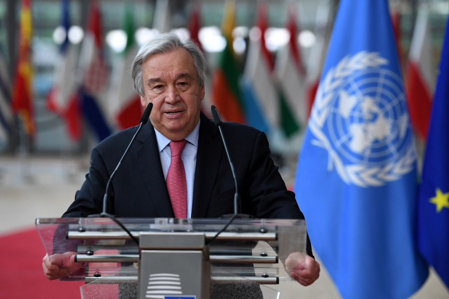 Generální tajemník OSN António Guterres Generální tajemník OSN António Guterres - 42TČen