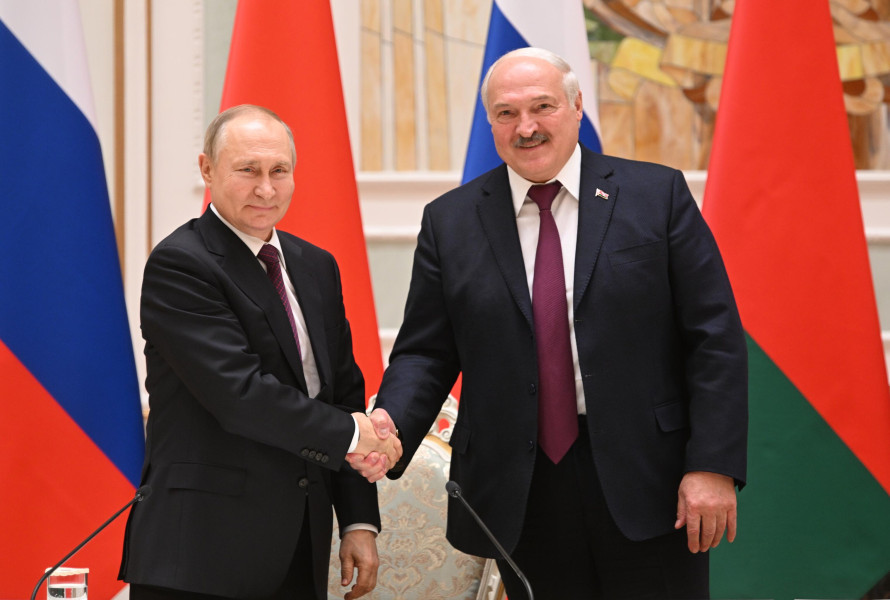 Vladimir Putin a Alexandr Lukašenko Vladimir Putin a Alexandr Lukašenko - 42TČen