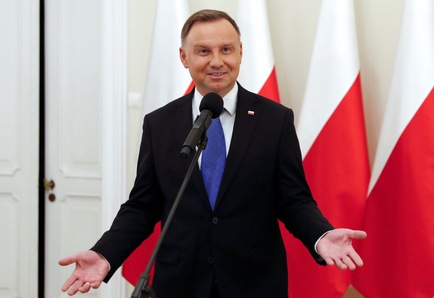 Polský prezident Andrzej Duda Polský prezident Andrzej Duda - 42TČen