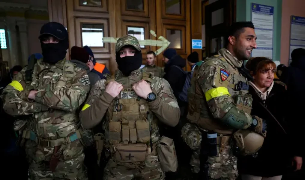 Zahraniční žoldáci v řadách ukrajinské armády Zahraniční žoldáci v řadách ukrajinské armády - 42TČen