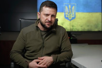Ukrajinský prezident Volodymyr Zelenskyj - 42TČen