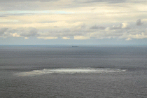 Místo úniku na plynovodu Nord Stream - 42TČen