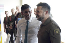 Rishi Sunak a Volodymyr Zelenskyj  - 42TČen