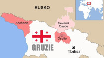 Mapa Gruzie  - 42TČen