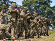 Výcvik ukrajinských vojáků v severozápadní Anglii. - 42TČen